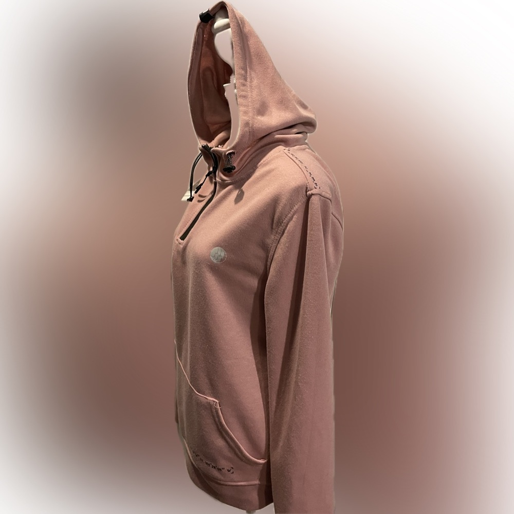 BKLYN Athletics pullover hoodie Men’s S pink - Picture 2 of 4